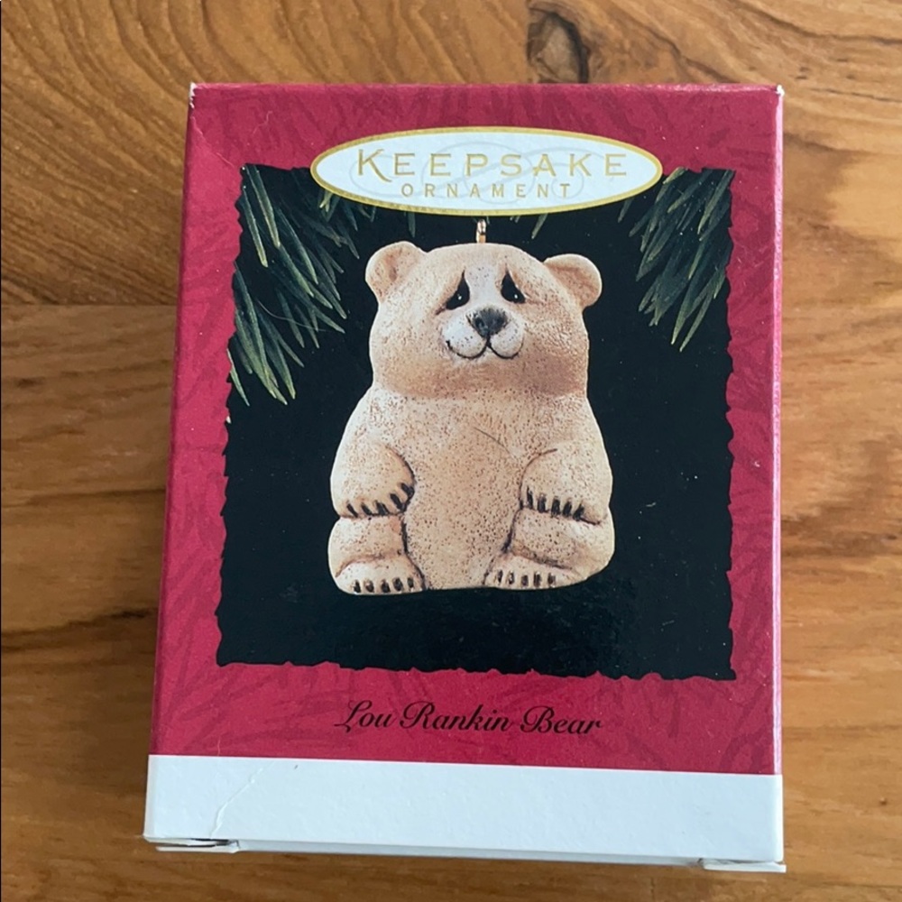 Hallmark Bear Ornament